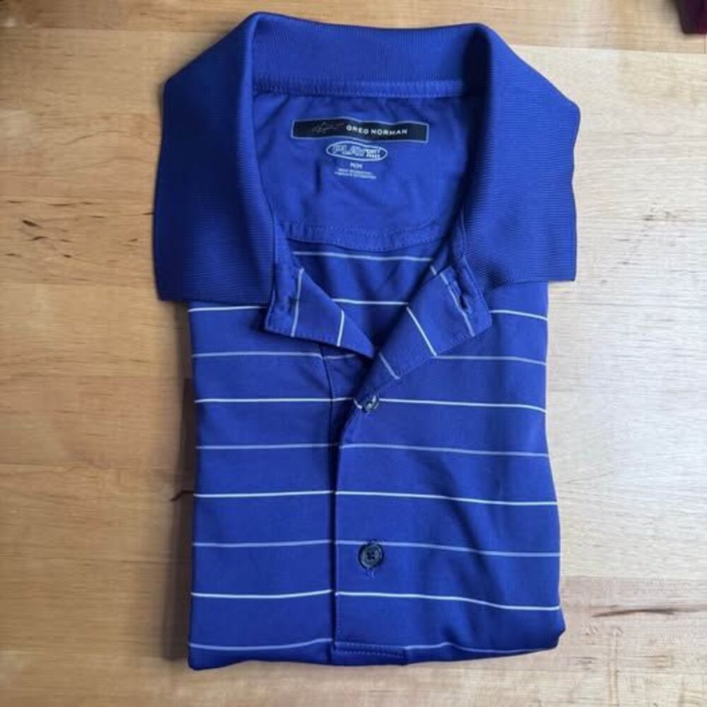 Men’s Medium Greg Norman Play Dry Golf Polo